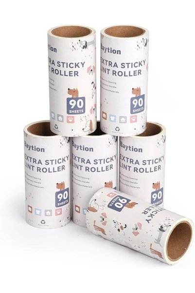 Baytion Lint Remover Roller Refillable with 540 Sheets for Furniture, Bed, Ca...