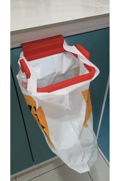 BESA3DPrototype Dolap ve Çekmeceye Asılabilir Çöp Poşeti Tutucu – Pratik Mutf...