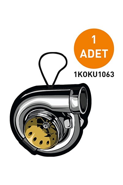 Turbo Tasarımlı Dekoratif Oto Kokusu ve Araç Kokusu