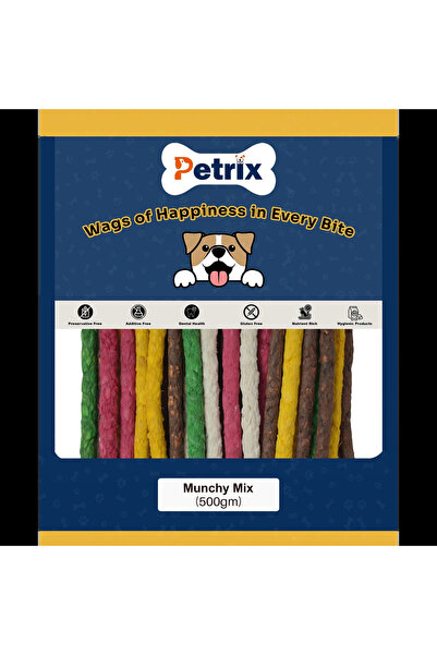 Petrix Munchy Mix Dog Snack (500g, 1 Pc)