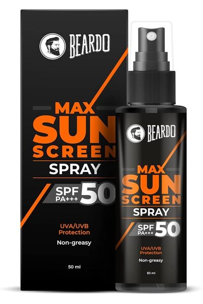 BEARDO بخاخ واقي من الشمس بي دي ماكس بعامل حماية 50 سعة 50 مل
