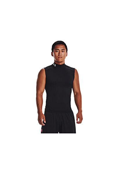 Under Armour Ua Hg Armour Comp Mock Sl Men's Training Tank Top 1361521-001 Black