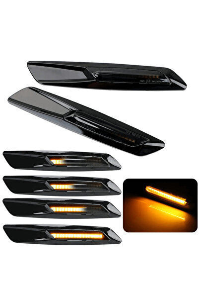 HELECO Δυναμικό φλας LED φιμέ για φτερό – BMW Σειρά 1/3/5/X1/X3