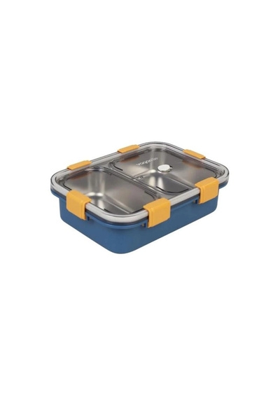 Vagonlife PASLANMAZ ÇELİK BÖLMELİ YEMEK KABI 2 BÖLMELİ - LUNCH BOX BL50442 80...