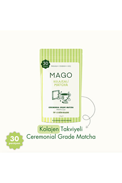 Fonksiyonel Mantarlı Matcha – Ceremonial Grade 30 Porsiyon