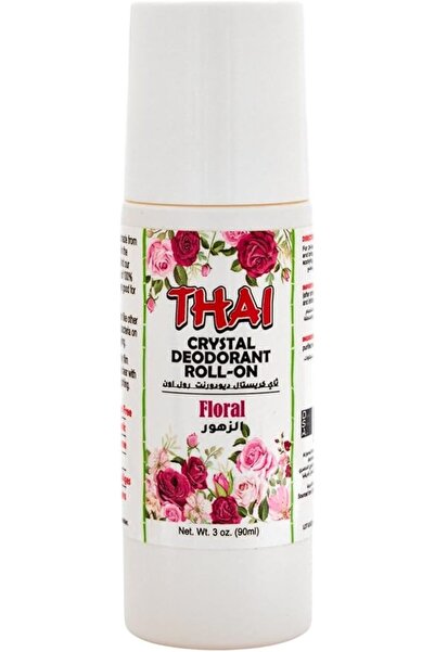 Thai Crystal Deodorant Roll On Floral 3 Oz