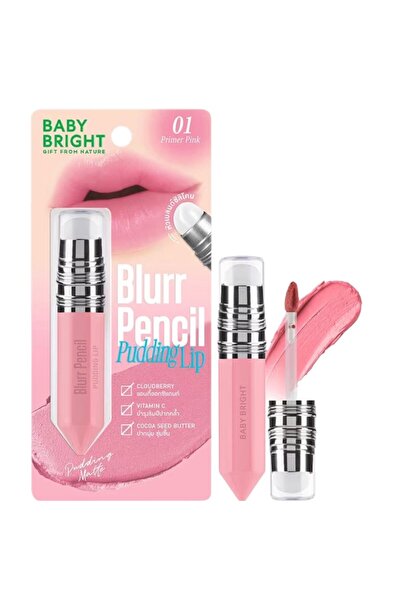 Baby Bright Lipstick Color (Pink) Waterproof and Long-Lasting, Thailand Lipst...