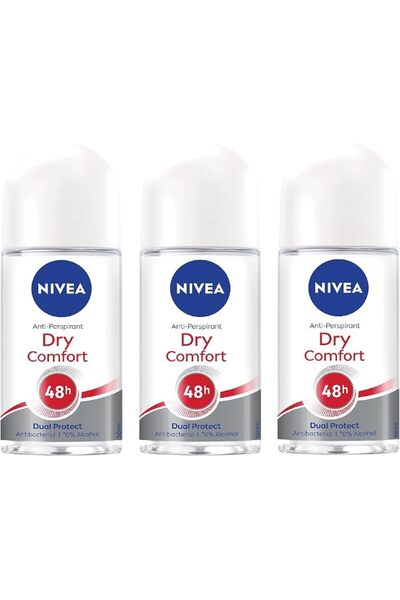 Nivea Body مزيل عرق نيفيا دراي كومفورت للنساء، سريع الجفاف، حماية ضد التعرق ل...