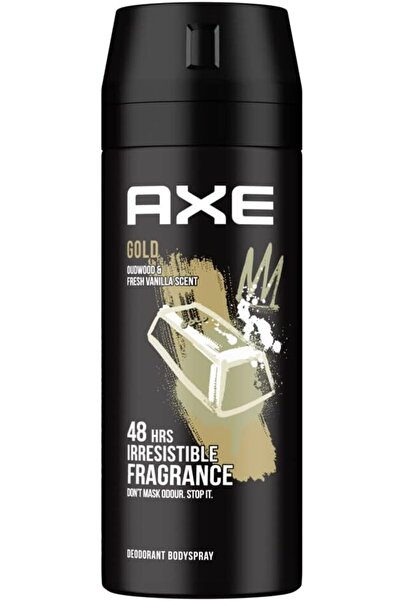 AXEMOORE AXE Gold Deodorant and Body Spray for Men, 150 ml