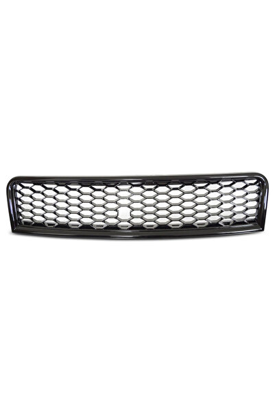 Audi Μάσκα για A4 B6 8E 00-04 Στυλ RS Κυψελωτή Χωρίς Έμβλημα Γυαλιστερό Μαύρο...