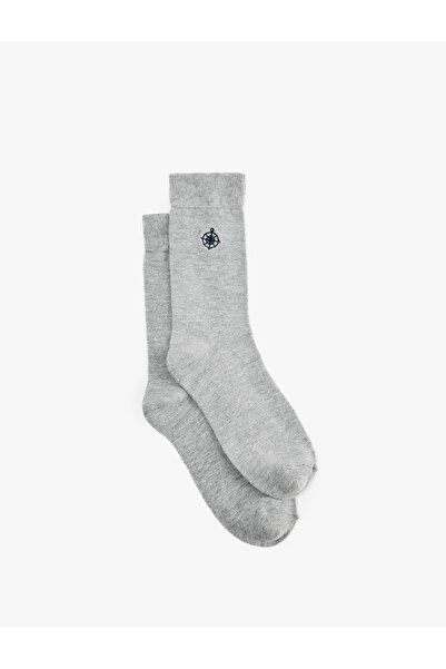 Koton Embroidered Sock Socks