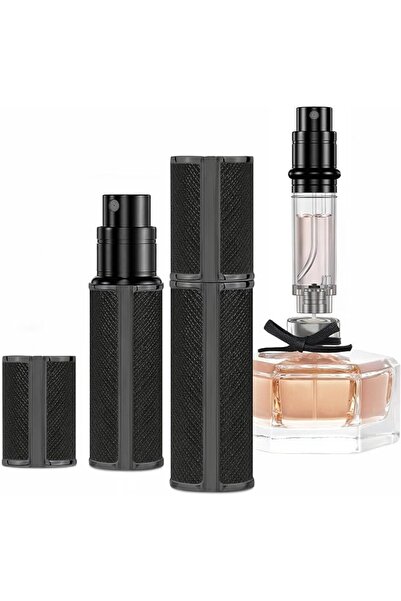 muilsae زجاجة عطر بخاخة سعة 5 مل، حاوية عطر جلدية قابلة لإعادة التعبئة من الأ...