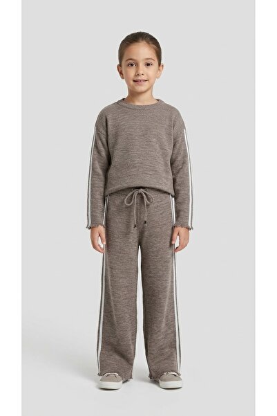 ADA YILDIZ KİDS Girls' Knit Set Bottom, Top 6/14 Years