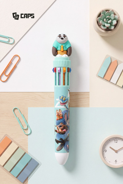 caps Zootopia Themed Multi-Purpose Ballpoint Pen