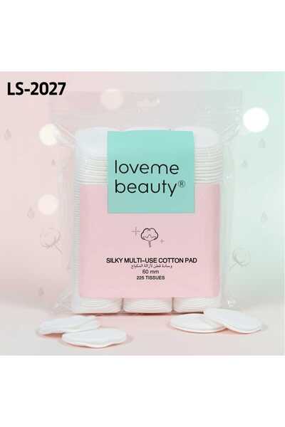 LOVEME BEAUTY أقراص قطن حريرية ناعمة لإزالة المكياج وتطبيق التونر متعددة الاس...