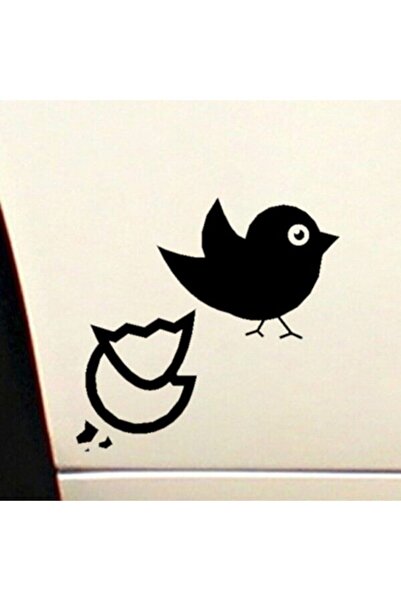 Generic Brand Cute Bird Egg Design Waterproof Removable Auto Custom New Stick...