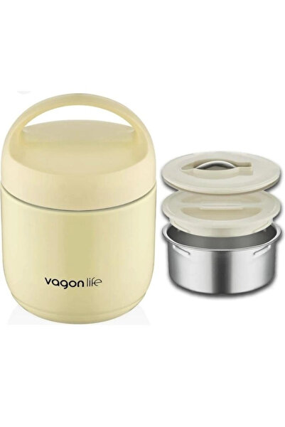 Vagonlife PASLANMAZ ÇELİK YEMEK KABI 1200 ML - LUNCH BOX BL10104