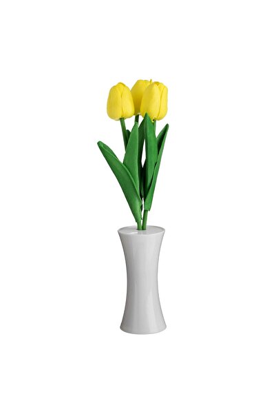 OEM Yellow Tulips LED Bouquet Lamp 31cm