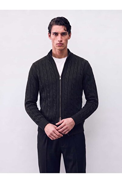 Atelier Old Money Montclair Cable Full Zip Kazak FW7327