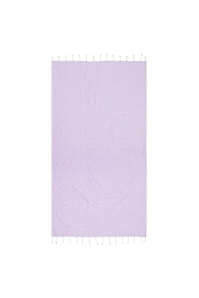 OEM Prosop Plaja Hamam Lila cu Model Meandru 180x100cm