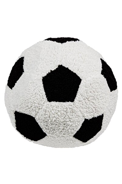OEM Perna Decorativa Minge de Fotbal Alb Neagra Ø28cm