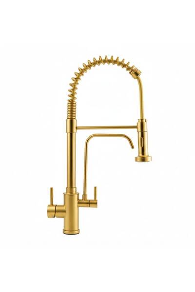 EU Mixer with Cloud Filter Nozzle European Made - Gold