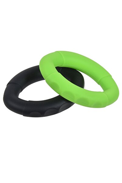 OEM Inel Flexor Negru Verde Lime - 2buc - Accesorii Antrenarea Muschilor, Spo...