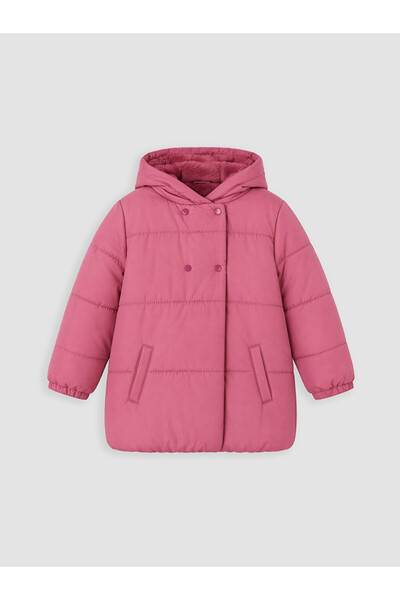 LC Waikiki Hooded Girl's Inflatable Coat