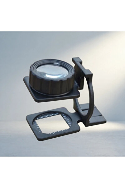 MEKs Foldable Metal Magnifying Glass Magnification for Textile Inspection