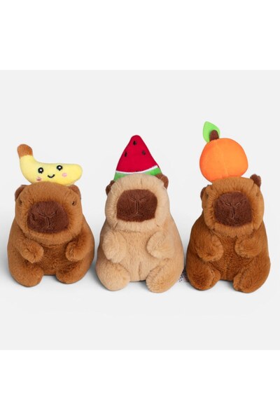 OEM Jucarie de Plus Capybara cu Fructe 15cm - Jucarii Accesorii