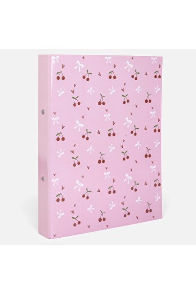 OEM Biblioraft A4 2 Inele Roz cu Cirese 24x31,5cm