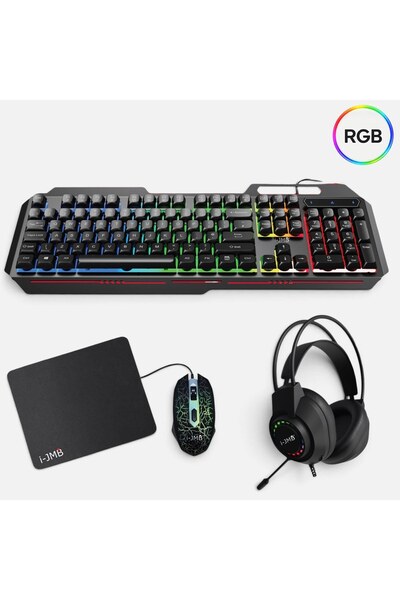 OEM Gaming combo mouse+tast.+casti+pad