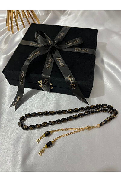 Genel Markalar Golden Rosary Premium Black Edition Tespih (Siyah)