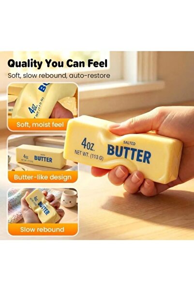 Bluoksweet tereyeğı çilek butter slime squishy sukuşi pembe sarı renk kız erk...