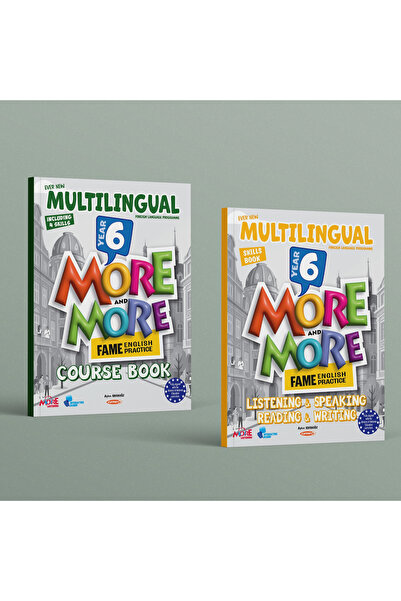Kurmay ELT 6 More&More Multilingual 2 Li Set (Course Book + Skills Book)
