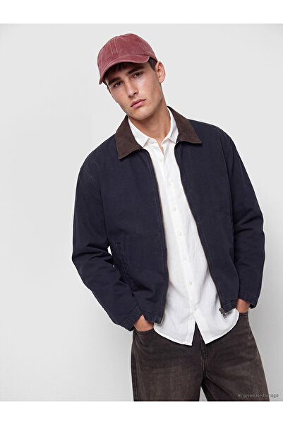 LC Waikiki Peak New Season Indigo Loose Fit Men's Jean Jacket