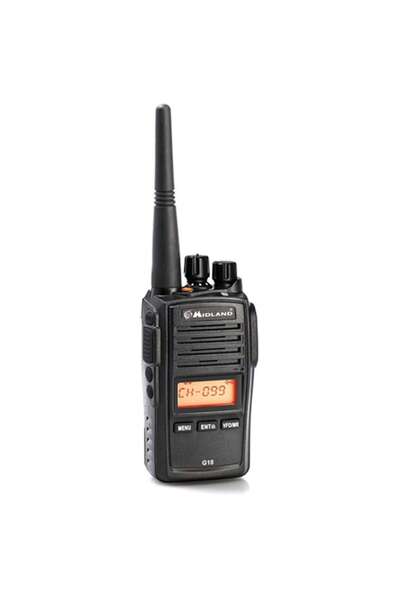 Midland Stație radio portabilă PMR446 G18, rezistentă la apă IP67