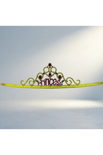MEKs Gold Color Princess Party Crown for Fun Celebrations