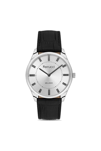 Ferrucci Fer.03802K.01 Leather Cord Men's Wristwatch