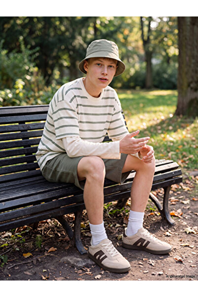 LC Waikiki Timeless Clothing & Timeless Choices Striped Boys' T-Shirt and Sho...