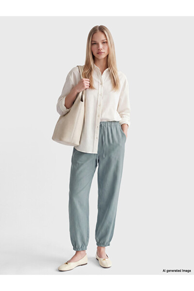 LC Waikiki I Beli Women's Drawstring Jogger Pants from Freezen Store