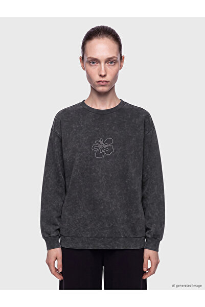 LC Waikiki Zero Roba Collar Stone Women's Sweatshirt from Uzg Store for Style...