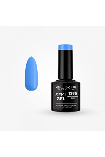 Elixir SEMI GEL (ΗΜΙΜΟΝΙΜΟ ΒΕΡΝΙΚΙ) - 1395 (INDEPENDENCE Blue) 8ML