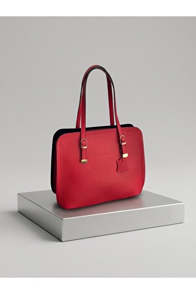 My Easy Shop Women's Bag 100% Genuine Leather Shoulder Bag with Cross Strap