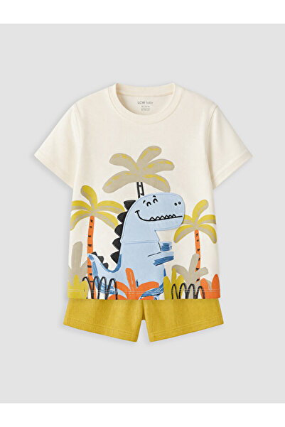 LC Waikiki Timeless Clothing & Timeless Choices Dinosaur Print Baby Boy T-Shi...