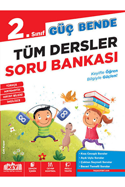 Key Kaliteli Eğitim Yayınları 2.SINIF GÜÇ BENDE TÜM DERSLER SORU BANKASI