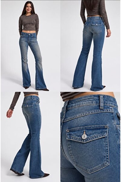 Minası Butik VİTTORİA FLARE ESKİTME JEAN