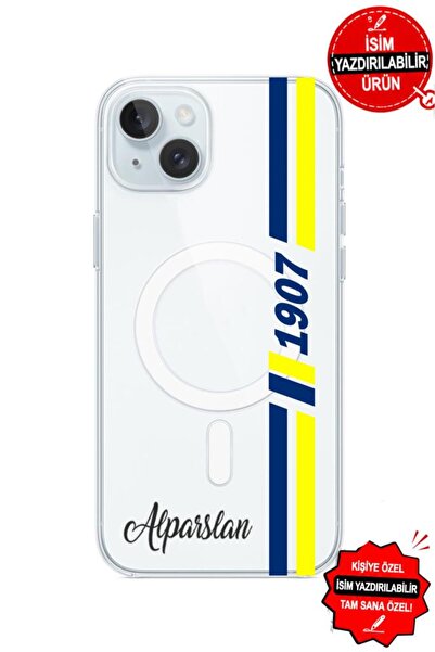 3GEN CASE iPhone 13/14 Uyumlu Kişiselleştirilebilir Animasyonlu MagSafe İle Uyumlu Premium Sert Şeffaf Kılıf