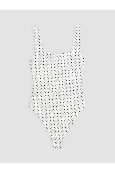 LC Waikiki Two Mt Shop Quality Lcw Vision White Combed Cotton Polka Dot Super...