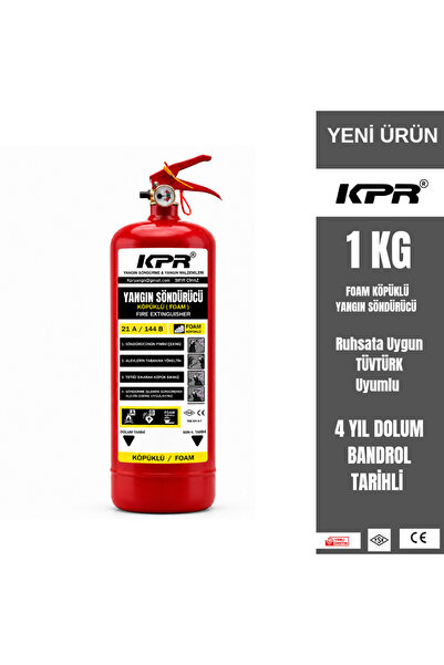 KPR YANGIN 1 KG Yangın söndürme tüpü